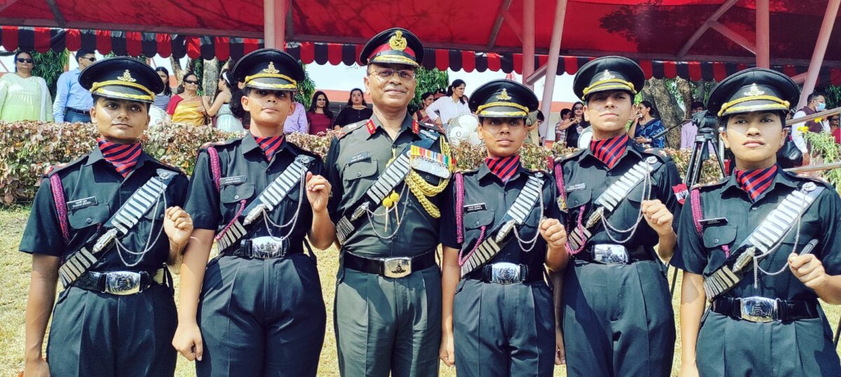 In a historic first, five women Army officers commissioned into Regiment of Artillery