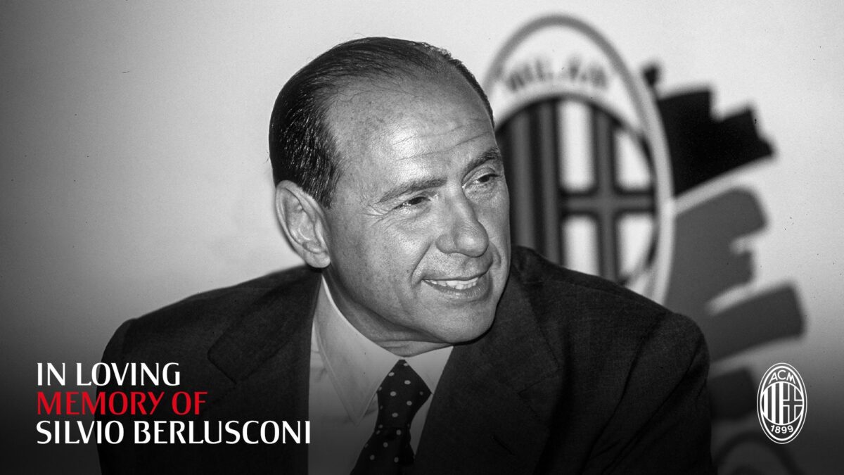 Silvio Berlusconi wrote an anthem for AC Milan