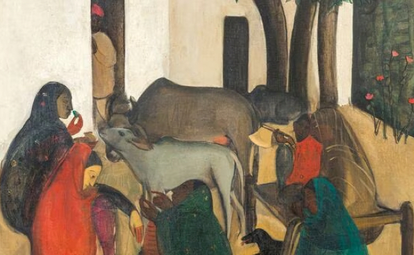 Amrita Sher-Gil’s ‘The Story Teller’ becomes the most expensive Indian artwork to be auctioned