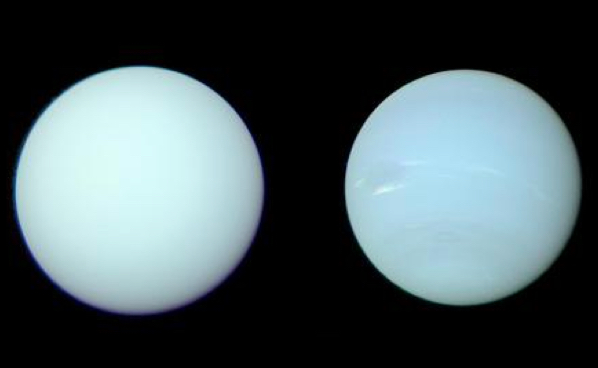 Uranus and Neptune reveal their true colours