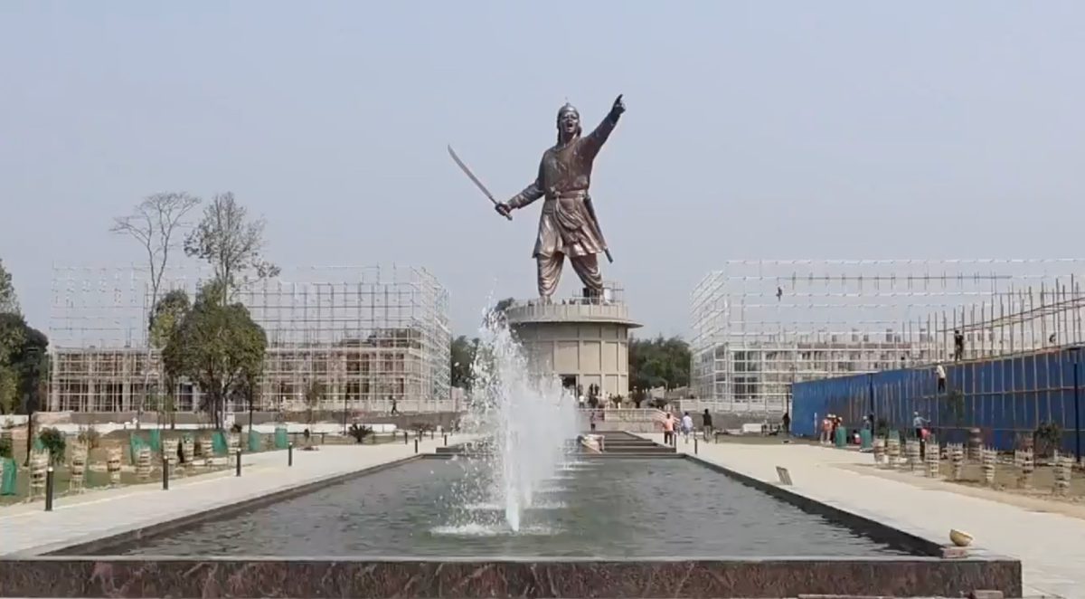 125-ft statue of Bir Lachit Borphukan unveiled in Assam
